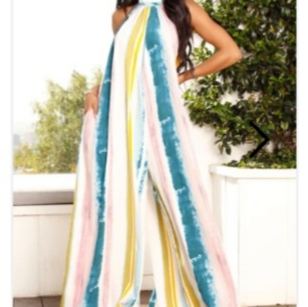 Multi Colored Jumpsuit